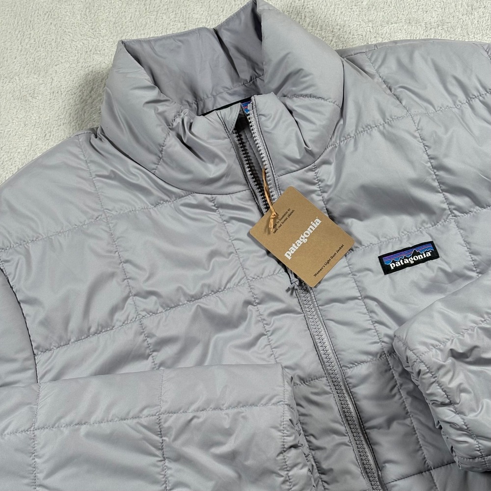 Patagonia Womens Light Gust Jacket Permafrost Purple Quilted Puffer NEW XL